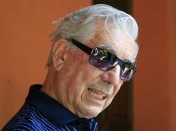 Vargas Llosa comparte en el Hay Festival de Cartagena con Herta Müller. EFE /