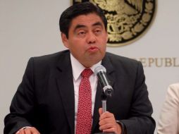 El coordinador perredista, Barbosa Huerta, indicó que precisará la agenda común entre el Ejecutivo federal y su grupo legislativo. ARCHIVO /