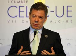 Santos no se había reunido con Maduro desde que Chávez le delegó algunas atribuciones en diciembre pasado. EFE /