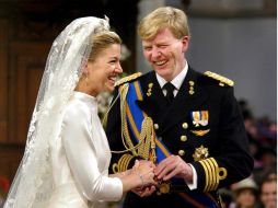 La próxima reina de Holanda el día de su boda. EFE /