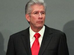 Ruiz Esparza dice que el tren correrá a velocidades de hasta 180 km por hora. ARCHIVO /