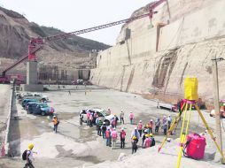 LA PRESA EN LOS ALTOS. La obra ronda 55% de avance, de acuerdo con los cálculos de la Conagua. EL INFORMADOR /