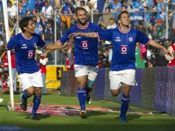 El mediocampistas argentino (d) asegura que Aquino (i) ya es un referente para el equipo. MEXSPORT /