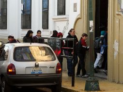 Es notoria la problemática en cuanto al tráfico generado en horarios de entrada y salida en escuelas, afirma. ARCHIVO /