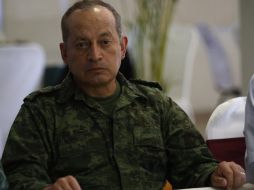 El comandante y general de la V región, Daniel Velasco Ramírez.  /