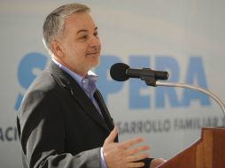 El mandatario jalisciense destaca la infraestructura deportiva, educativa y social que se gestó durante su Gobierno. ARCHIVO /