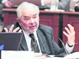 Polémico. El consejero después de su decisión, esperará hasta que la Cámara de Diputados designe a su sucesor. NTX /