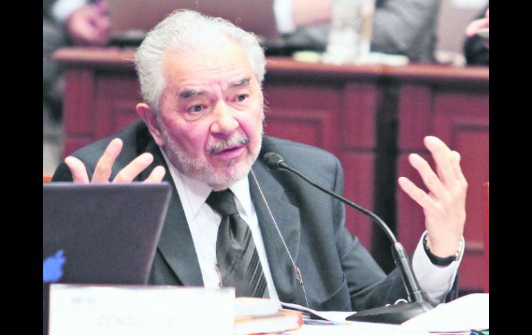 Polémico. El consejero después de su decisión, esperará hasta que la Cámara de Diputados designe a su sucesor. NTX /