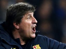 El técnico auxiliar destaca el aporte de Valverde al frente del Valencia. EFE /