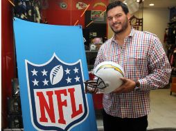 Luis Castillo, de visita en Guadalajara, ve con mejores condiciones al equipo de San Francisco para ganar el Super Bowl.  /