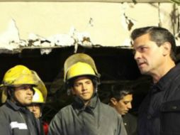 El Mandatario federal acudió el sábado a las instalaciones de la paraestatal. ESPECIAL /