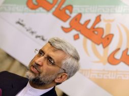 El secretario del Consejo Supremo de Seguridad Nacional iraní, Said Jalili considera que la solución debe basarse en el diálogo. AFP /