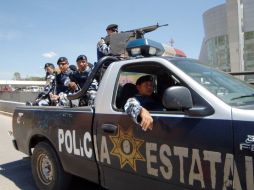 La semana pasada 170 policías estatales fueron dados de baja por no pasar las pruebas. ARCHIVO /