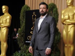 Ben Affleck asistío al almuerzo que se ofrece a los nominados al Oscar. AP /