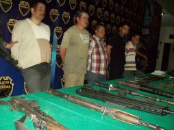 En el operativo, se detuvo a Jaime Hermosillo alias el ''Chupon'', un lugarteniente del grupo criminal Los Coronel.  /