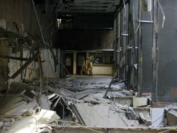 Navarrete Prida, Secretario de Trabajo, asegura que la explosión tiene ''posiblemente características delictivas''. AFP /