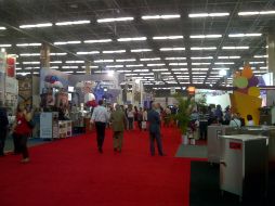 En la feria participan 90 empresas de la industria del helado distribuidas en 178 stands.  /