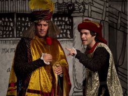 Benavides actualmente participa junto a Arath de la Torre en una puesta en escena sobre Shakespeare. ARCHIVO /