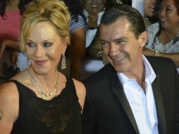 Banderas y Griffith iniciaron una relación sentimental después de coincidir en el rodaje de ''Two Much''. ARCHIVO /