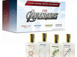 Un kit completo de las lociones de ''The Avengers''. ESPECIAL /