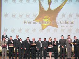 Entrega en el Teatro Degollado.  El Premio Jalisco a la Calidad da fuerza al aprendizaje de la mejora continua. EL INFORMADOR /