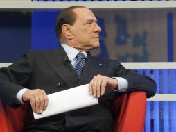Berlusconi no aparece en una audiencia argumentando que tenía entrevistas televisivas. AP /