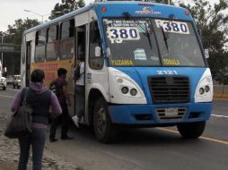 El TAE considera complicado resolver el aumento a la tarifa del transporte público antes del inicio del próximo gobierno estatal. ARCHIVO /