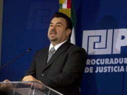 El procurador de Justicia del Estado, Tomás Coronado Olmos, señala que se analiza si es adecuado trasladarla a un albergue. ARCHIVO /