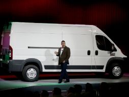 Ram. La gama de vehículos de carga de la marca del carnero, presentó este ProMaster 2014. AP /