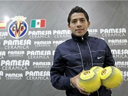 Javier Aquino, reciente refuerzo del Villarreal. EFE /