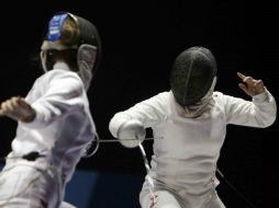 Julieta Toledo, Aarón Rodríguez y Lydia Casillas ganan el tercer puesto. MEXSPORT /