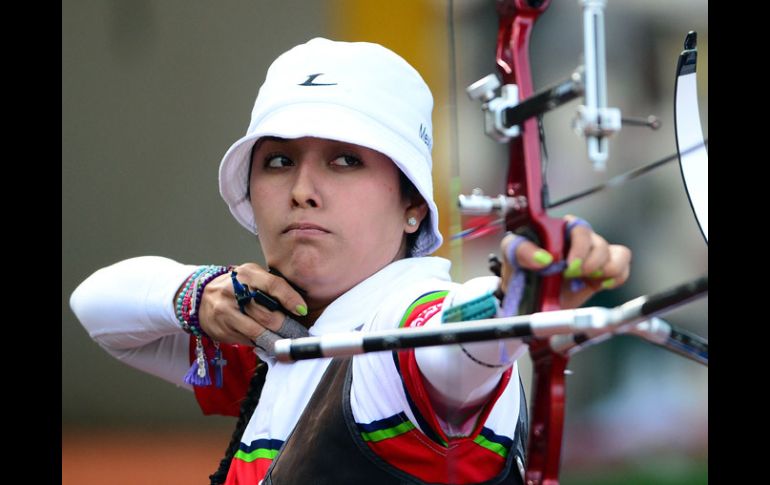 Mariana Avitia confirma su gran momento deportivo con este tercer lugar. MEXSPORT /