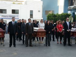 Son acusados del homicidio de tres escoltas de Rodrigo Dorantes Salgado. AFP /