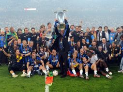 En 2010, el estratega portugués consiguió su segunda Champions con el Inter de Milán. MEXSPORT /