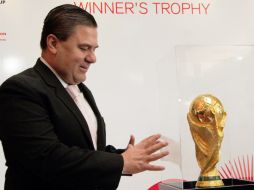 Mena Campos se dice muy emocionado por estar tan cerca de la Copa FIFA del Mundial Brasil 2014. MEXSPORT /