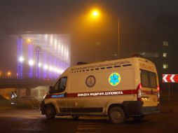 El aeropuerto internacional Sergey Prokofiev permanece cerrado. EFE /