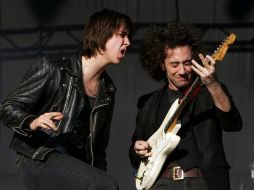 Julián Casablancas y Albert Hammond Jr. junto con sus otros compañeros, lanzan un quinto álbum. REUTERS /