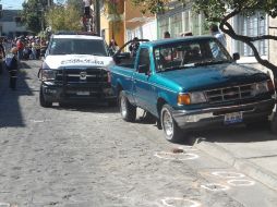El primer hecho, ocurrió alrededor de las 15:00 horas junto en el cruce de las calles Othón Blanco y Gabino Durán.  /