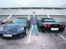 Javier ''Chicharito'' Hernández eligió el Corvette GS.  /