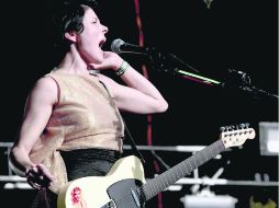 Actitud. La cantante, con mucha carrera por delante.  /