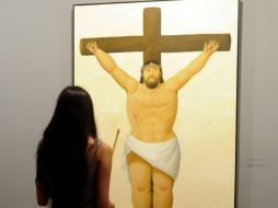 Los 27 óleos y 34 dibujos que integran ''El Viacrucis'' se exhibirán en el Museo del Canal de Panamá. ARCHIVO /
