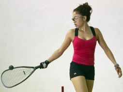 Paola Longoria encabeza al equipo mexicano de racquetbol. MEXSPORT /