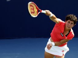 Suárez no aprovecha su regreso a Dubai tras la salida de Azarenka. AFP /