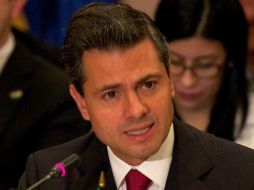 Enrique Peña Nieto reitera que México tiene el compromiso de asumir una mayor responsabilidad global. NTX /