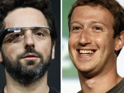 Zuckerber y Brin participan en actividades que mejoren la calidad de vida. AFP /