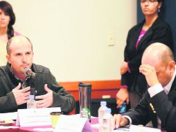 La organizadora del foro, la diputada Verónica Delgadillo, advirtió que difícilmente podría aprobarse una nueva ley durante marzo. EL INFORMADOR /