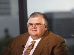 El gobernador del Banxico, Agustín Carstens Carstens, comentó que existe la posibilidad de disminuir la tasa de interés de referencia. ARCHIVO /