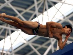 Ruvalcaba supo competir ante los chinos pero falló al final de la prueba. MEXSPORT /