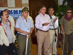 El miembro del equipo negociador de la guerrilla de las FARC en los diálogos de paz con el Gobierno de Colombia. EFE /
