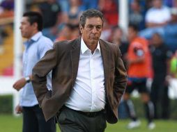 Al hablar de su equipo, dejó en claro que no le gustó el partido.  /